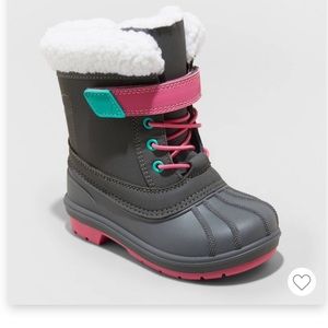 Cat & Jack toddler girl snow boots